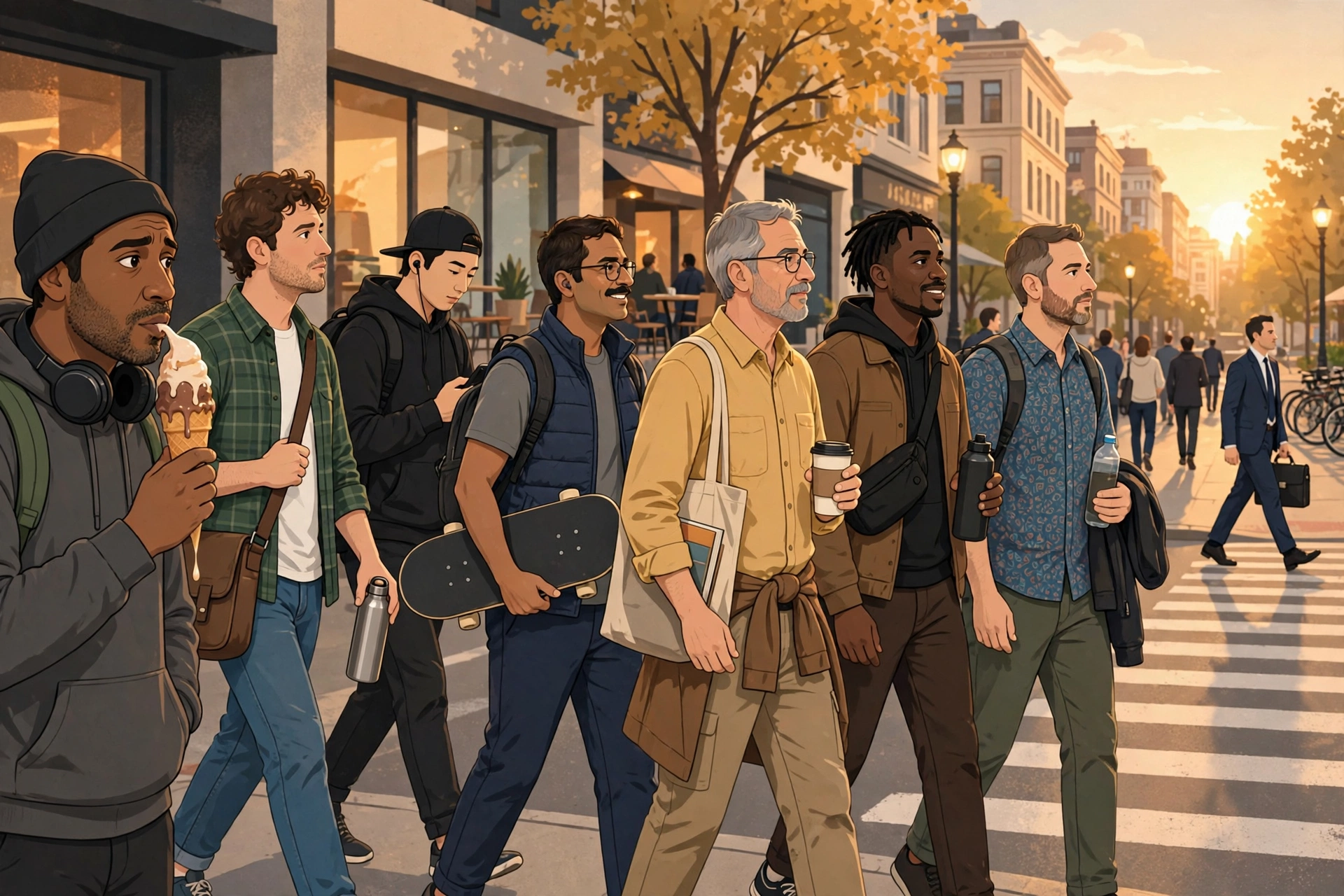 What percentage of men earn over $100K illustration